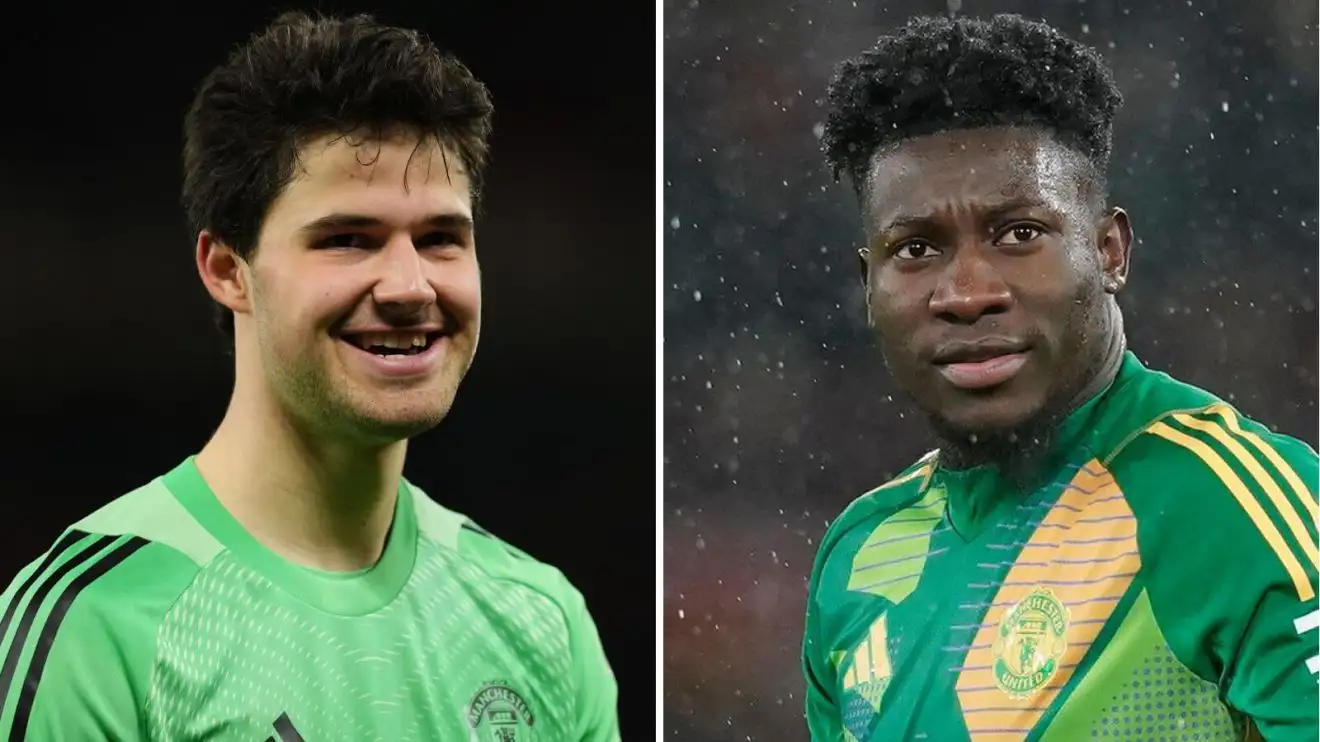 Senne Lammens, Andre Onana, Manchester United
