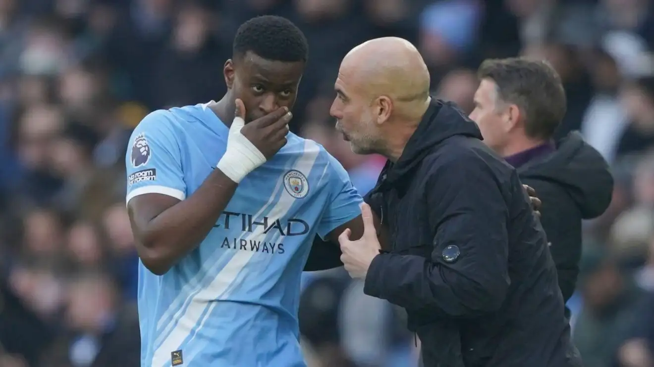 Man City Guehi Guardiola