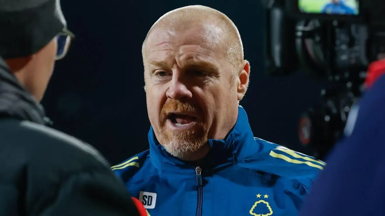 Nottingham Forest manager Sean Dyche