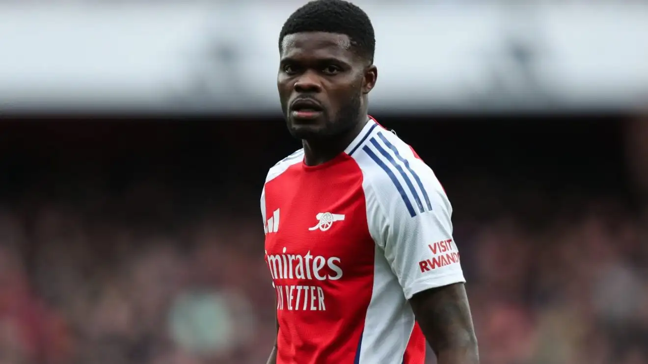 Arsenal player Thomas Partey
