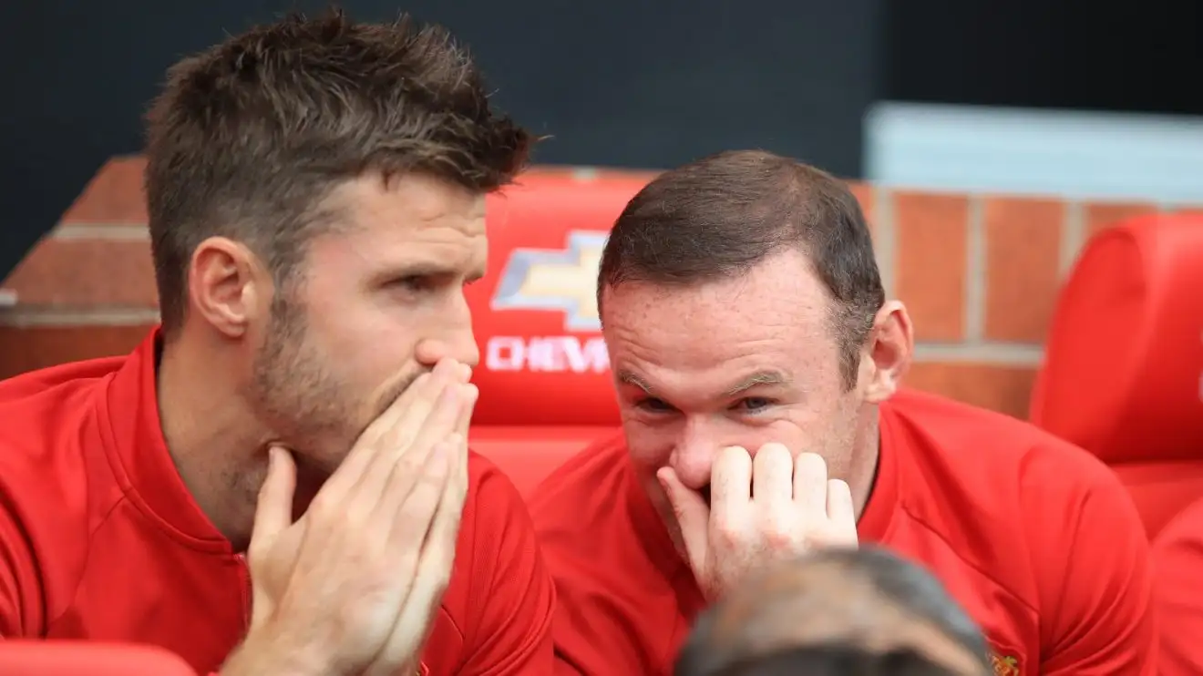 Wayne Rooney and Michael Carrick